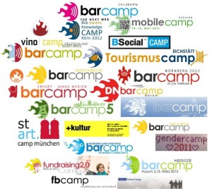 Logos von Barcamps