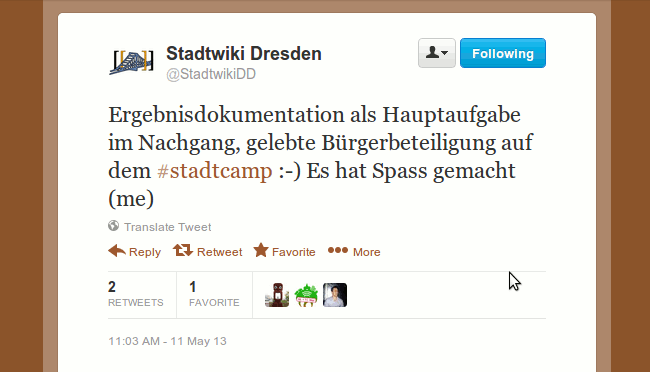 Link zum Tweet